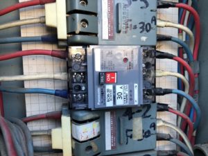 名古屋市千種区のマンションにてブレーカーの取替電気工事